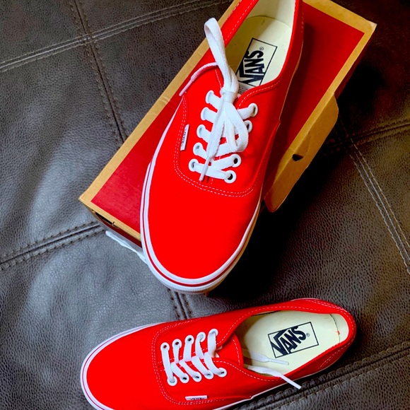 Red Vans - Picture 1 of 5